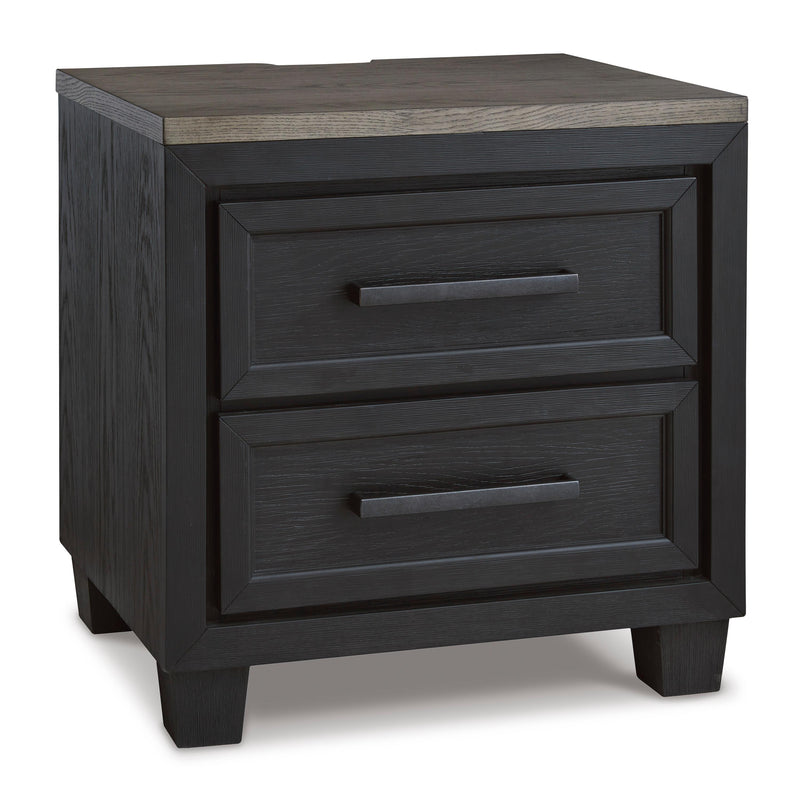 Signature Design by Ashley Foyland B989-92 Two Drawer Night Stand IMAGE 1