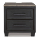 Signature Design by Ashley Foyland B989-92 Two Drawer Night Stand IMAGE 3