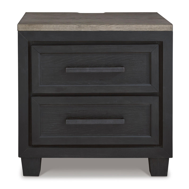 Signature Design by Ashley Foyland B989-92 Two Drawer Night Stand IMAGE 3