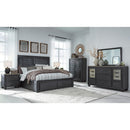 Signature Design by Ashley Foyland B989B4 King Panel Storage Bed IMAGE 10