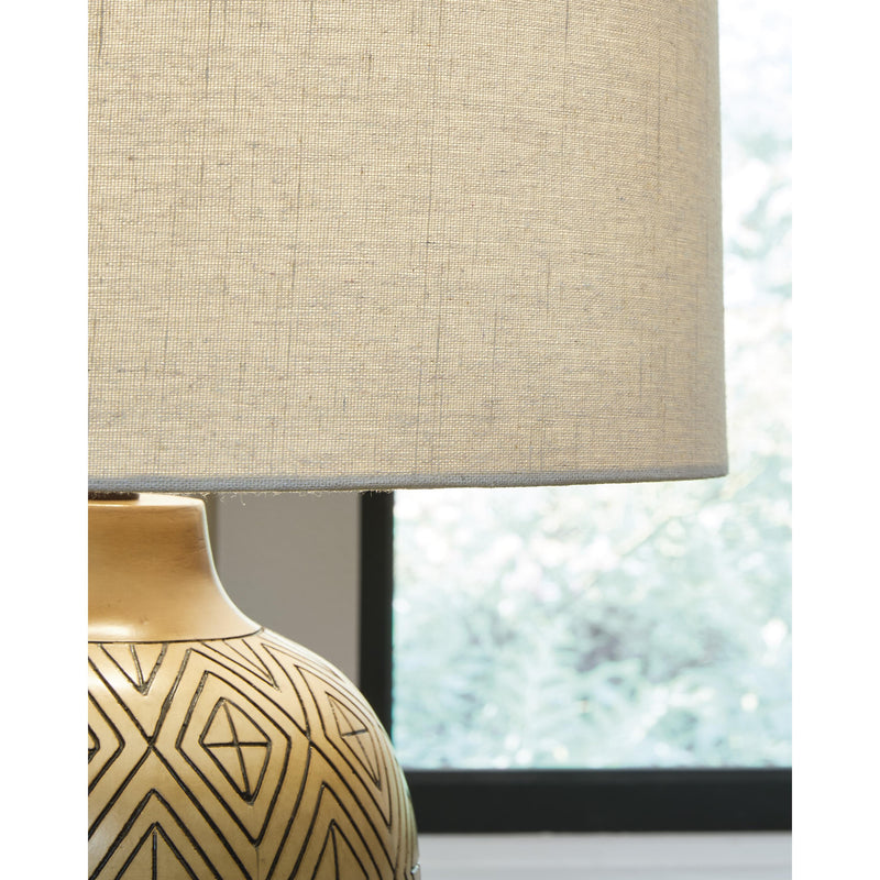 Signature Design by Ashley Jairgan L243294 Poly Table Lamp IMAGE 4