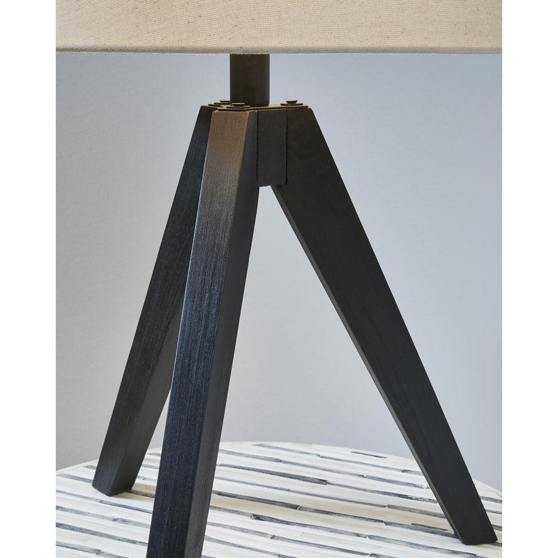 Signature Design by Ashley Laifland L329074 Wood Table Lamp IMAGE 3