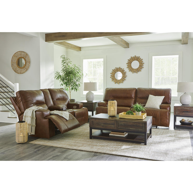 Signature Design by Ashley Francesca U2570518 Power Reclining Loveseat with Console and Adjustable Headrest IMAGE 11