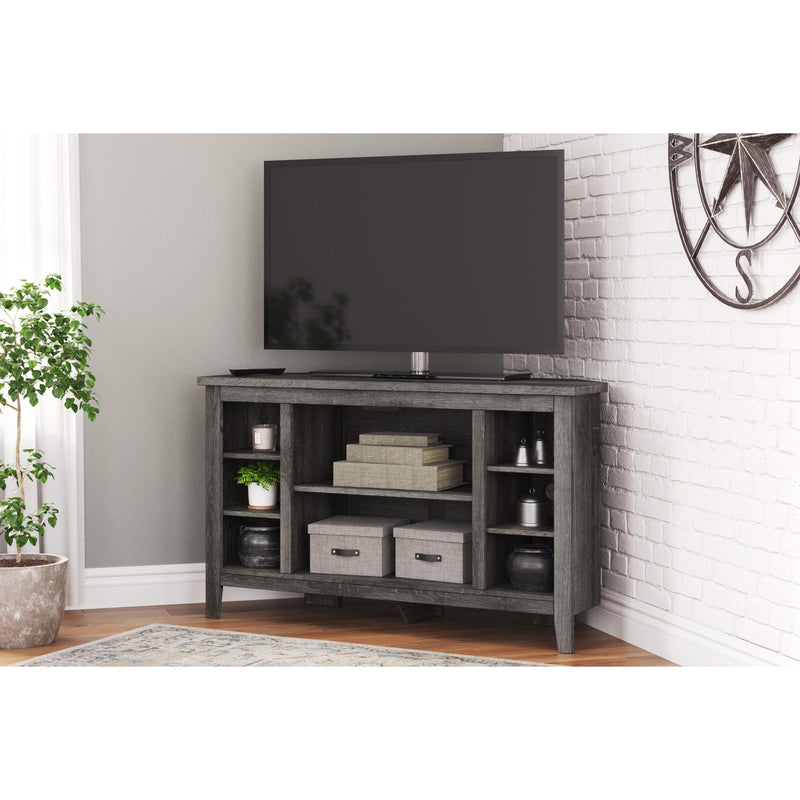  Signature Design by Ashley Arlenbry W275-67 Corner TV Stand with Fireplace Option IMAGE 6
