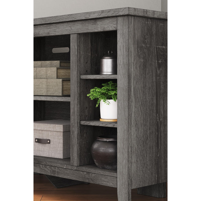  Signature Design by Ashley Arlenbry W275-67 Corner TV Stand with Fireplace Option IMAGE 7