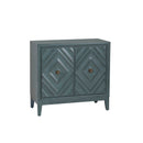 DIAN DIAMOND BLUE 2 DOOR CABINET 24A2006BLU