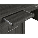  Coaster Furniture Dylan 801576 60-inch 4-Drawer Lift Top Office Desk - Weathered Grey IMAGE 14