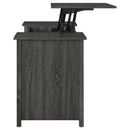  Coaster Furniture Dylan 801576 60-inch 4-Drawer Lift Top Office Desk - Weathered Grey IMAGE 9