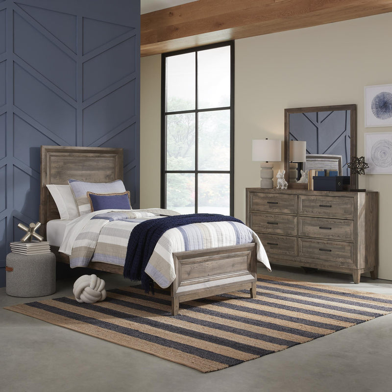  Liberty Furniture Industries Inc. Ridgecrest 384-BR-TPB Twin Panel Bed IMAGE 2