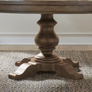  Liberty Furniture Industries Inc. Americana Farmhouse 615-DR-PED Pedestal Table IMAGE 2