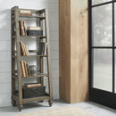  Liberty Furniture Industries Inc. Americana Farmhouse 615-HO201 Leaning Pier Bookcase IMAGE 1