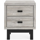 Signature Design by Ashley Vessalli B1036-92 Two Drawer Night Stand IMAGE 3