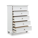 Signature Design by Ashley Fortman B680-46 Five Drawer Chest IMAGE 2
