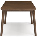 Signature Design by Ashley Lyncott D615-35 Rectangular Dining Room Butterfly Extension Table IMAGE 3