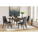 Signature Design by Ashley Lyncott D615-35 Rectangular Dining Room Butterfly Extension Table IMAGE 9