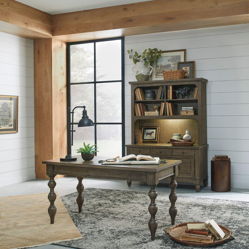  Liberty Furniture Industries Inc. Americana Farmhouse 615-HO-CHS Credenza and Hutch IMAGE 4