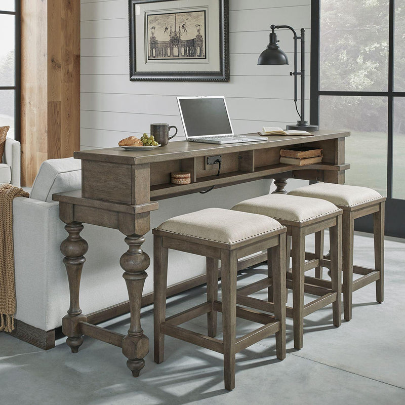  Liberty Furniture Industries Inc. American Farmhouse 615-OT7637 Counter Height Dining Table IMAGE 2