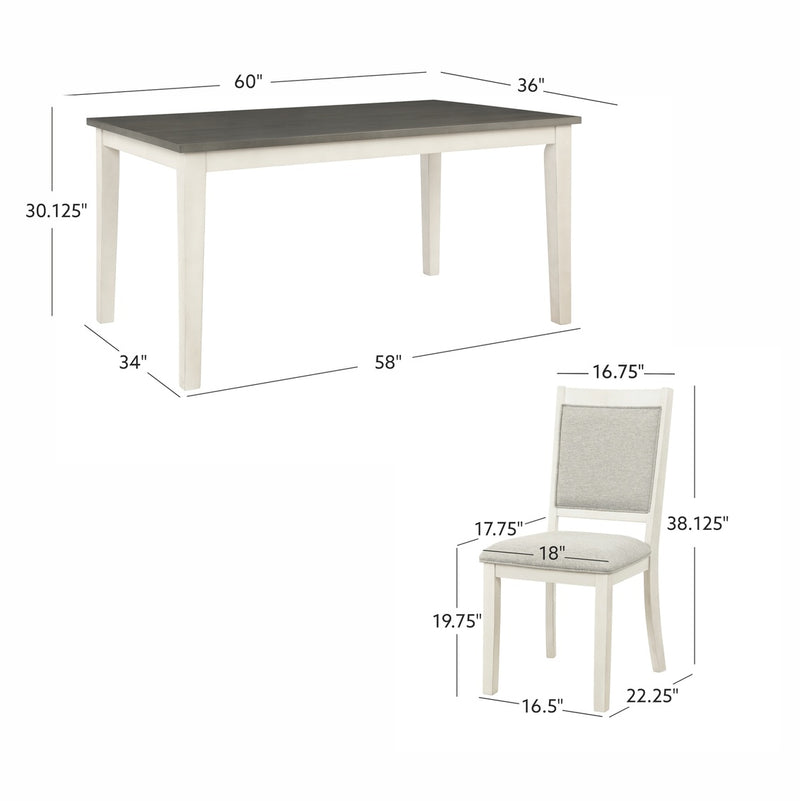 Powell MCKOY 7PC PIECE DINING SET ONE BOX