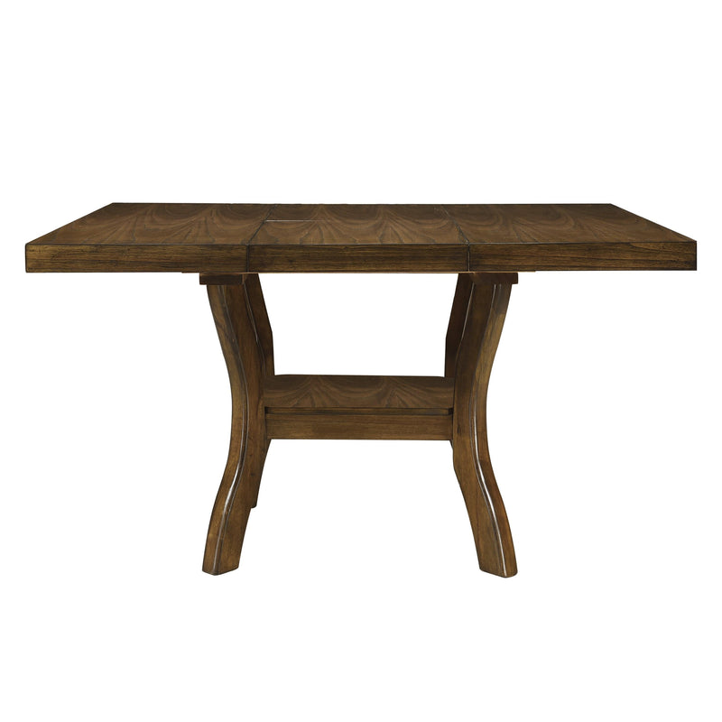 Homelegance Darla 5712-54* Dining Table w/18" Butterfly Leaf, Mindy Veneer IMAGE 1