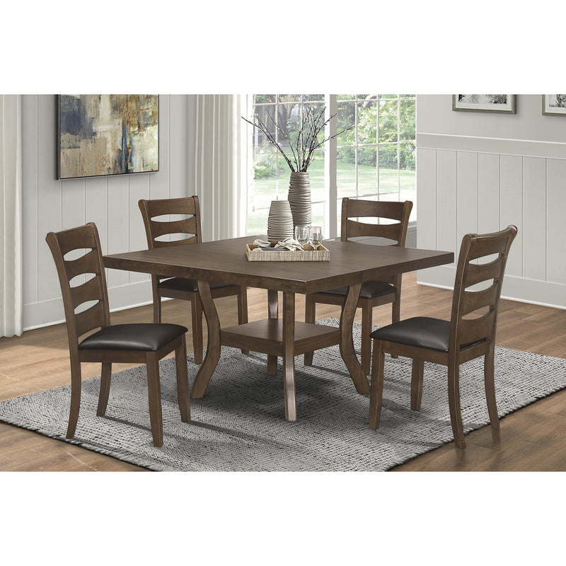 Homelegance Darla 5712-54* Dining Table w/18" Butterfly Leaf, Mindy Veneer IMAGE 6
