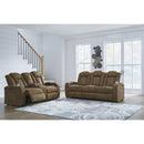 Signature Design by Ashley Wolfridge 6070315 Power Reclining Sofa with Adjustable Headrest IMAGE 14
