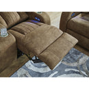 Signature Design by Ashley Wolfridge 6070318 Power Reclining Loveseat with Console and Adjustable Headrest IMAGE 11