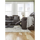 Signature Design by Ashley Lavenhorne 6330689 Reclining Sofa with Drop Down Table IMAGE 12