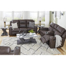 Signature Design by Ashley Lavenhorne 6330694 Double Reclining Loveseat with Console IMAGE 10