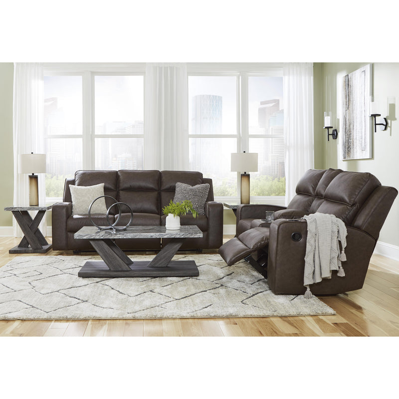 Signature Design by Ashley Lavenhorne 6330694 Double Reclining Loveseat with Console IMAGE 14