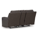 Signature Design by Ashley Lavenhorne 6330694 Double Reclining Loveseat with Console IMAGE 5