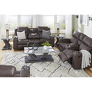 Signature Design by Ashley Lavenhorne 6330694 Double Reclining Loveseat with Console IMAGE 9