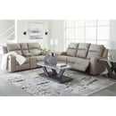 Signature Design by Ashley Lavenhorne 6330789 Reclining Sofa with Drop Down Table IMAGE 10