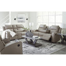Signature Design by Ashley Lavenhorne 6330789 Reclining Sofa with Drop Down Table IMAGE 15