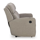 Signature Design by Ashley Lavenhorne 6330789 Reclining Sofa with Drop Down Table IMAGE 4