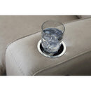 Signature Design by Ashley Lavenhorne 6330789 Reclining Sofa with Drop Down Table IMAGE 8
