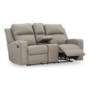 Signature Design by Ashley Lavenhorne 6330794 Double Reclining Loveseat with Console IMAGE 2