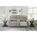 Signature Design by Ashley Lavenhorne 6330794 Double Reclining Loveseat with Console IMAGE 6