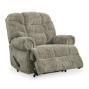 Signature Design by Ashley Movie Man 6380329 Zero Wall Recliner IMAGE 2