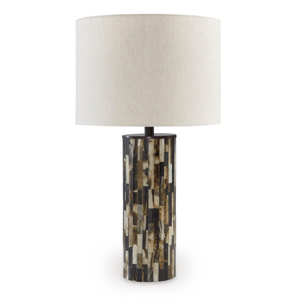 Signature Design by Ashley Ellford L235684 Poly Table Lamp IMAGE 1