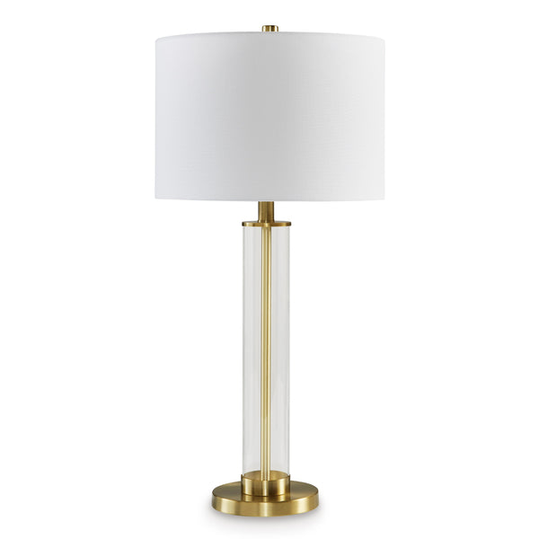 Signature Design by Ashley Orenman L431584 Glass Table Lamp IMAGE 1