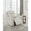 Signature Design by Ashley Mindanao U5950513 Power Recliner with Adjustable Headrest IMAGE 5