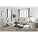 Signature Design by Ashley Mindanao U5950515 Power Reclining Sofa with Adjustable Headrest IMAGE 12