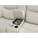 Signature Design by Ashley Mindanao U5950518 Power Reclining Loveseat with Console and Adjustable Headrest IMAGE 8