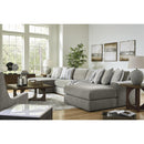 Signature Design by Ashley Avaliyah 58103S11 4 pc Double Chaise Sectional IMAGE 4