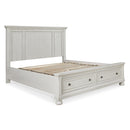 Signature Design by Ashley Robbinsdale B742B25 King Panel Storage Bed IMAGE 4
