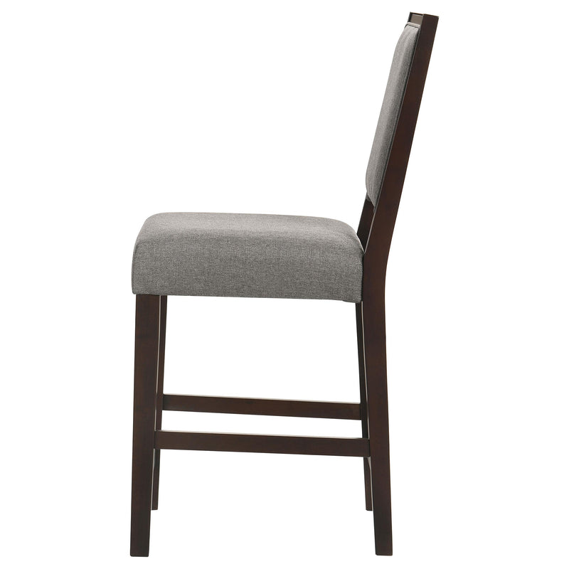 Coaster Furniture Bedford 183471 Fabric Upholstered Counter Chair - Grey IMAGE 4