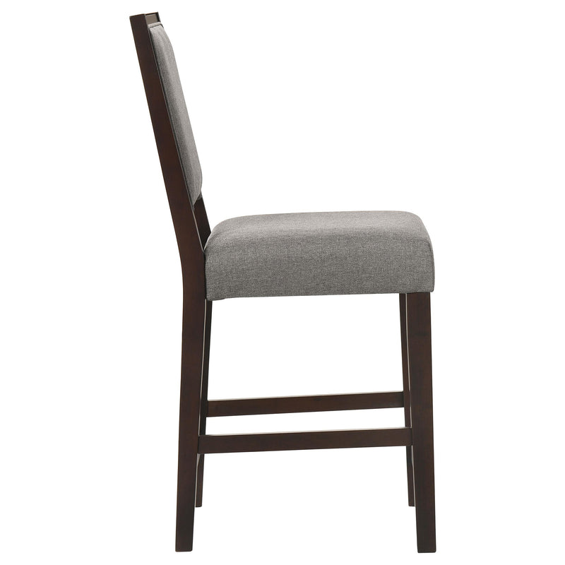 Coaster Furniture Bedford 183471 Fabric Upholstered Counter Chair - Grey IMAGE 7
