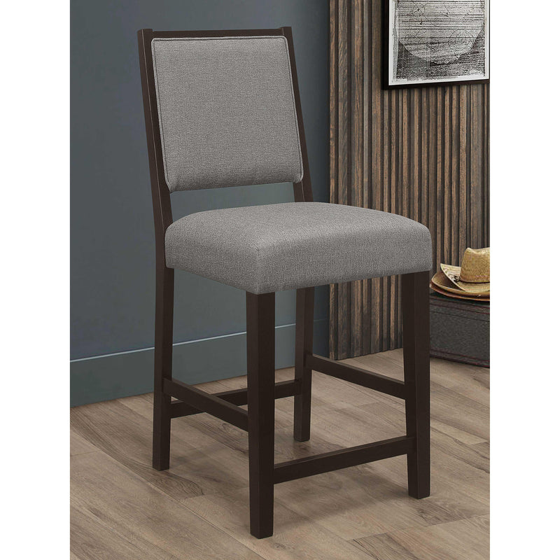 Coaster Furniture Bedford 183471 Fabric Upholstered Counter Chair - Grey IMAGE 8