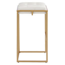 Coaster Furniture Nadia 183646 Upholstered Backless Bar Stool - Beige IMAGE 3
