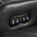 Signature Design by Ashley Caveman Den 9070318 Power Reclining Loveseat with Console and Adjustable Headrest IMAGE 11